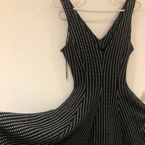 Black & White A-line Zara Dress, size XS